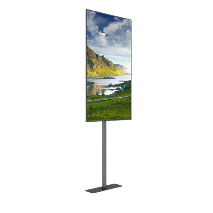 32" - 65" Landscape / Portrait 1.5m Pole Floor Mount Pro Display