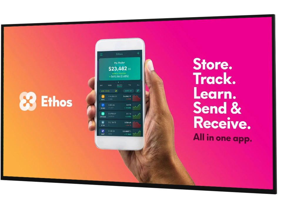 High Vibrance Android Advertising Displays