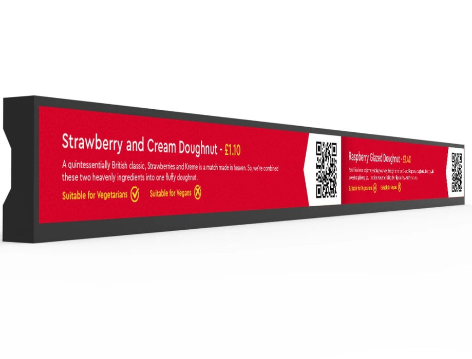 23” Shelf Edge Touch Displays For Advertising