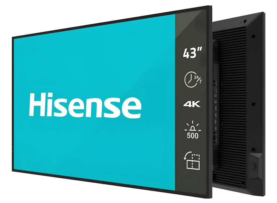 Hisense 43DM66D 43” 4K UHD IPS Digital Signage Display