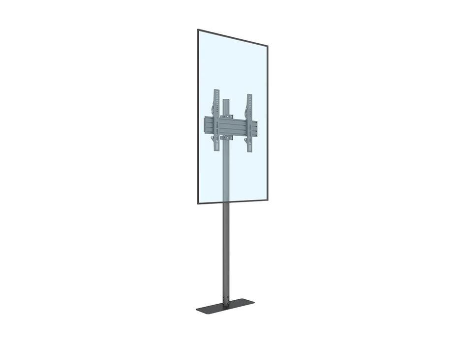32" - 65" Landscape / Portrait 1.5m Pole Floor Mount Pro Display