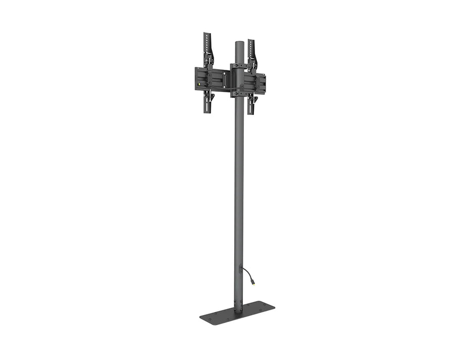 32" - 65" Landscape / Portrait 1.5m Pole Floor Mount Pro Display