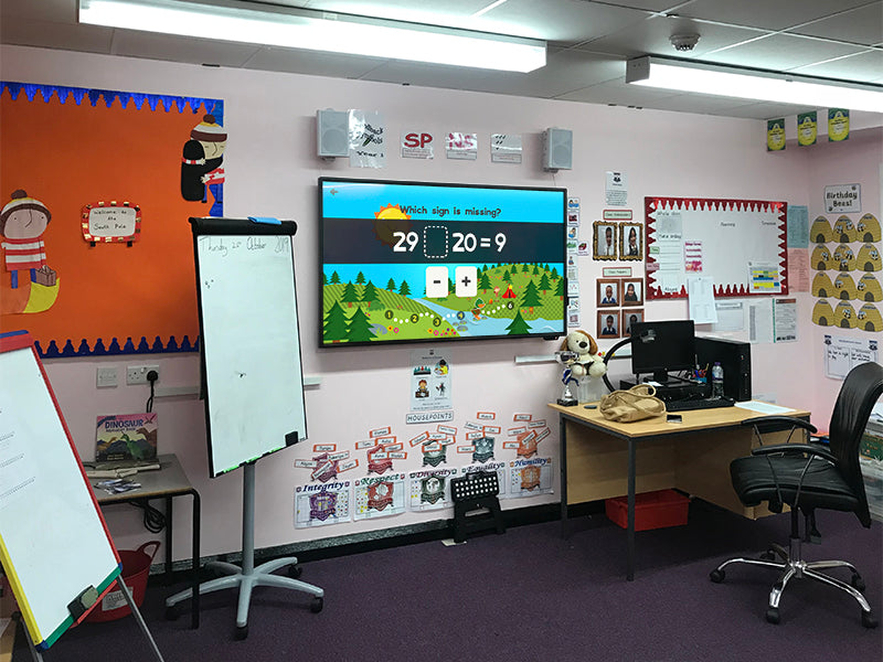 4K Slim Bezel Interactive Touch Displays