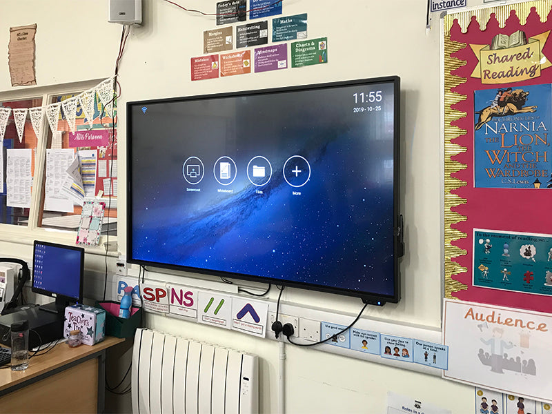4K Slim Bezel Interactive Touch Displays
