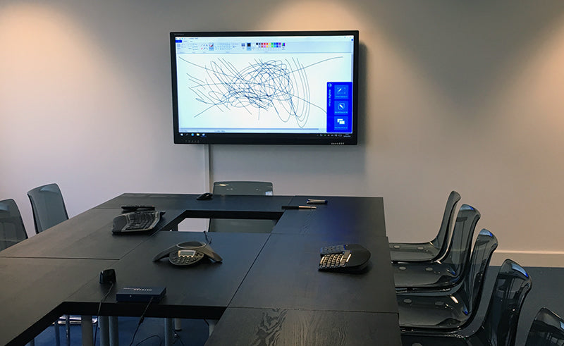 4K Slim Bezel Interactive Touch Displays