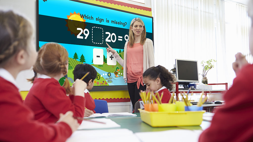 4K Slim Bezel Interactive Touch Displays