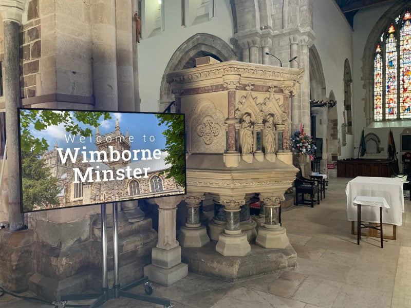 4K Large Format Commercial Displays (65", 75" and 86")