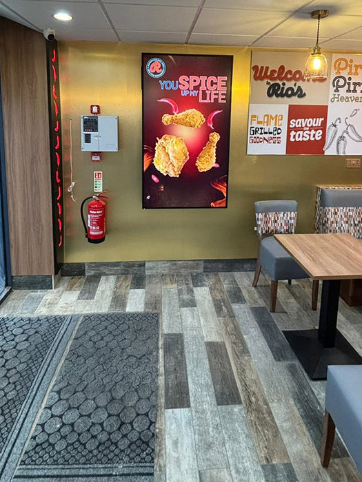 4K Large Format Commercial Displays (65", 75" and 86")