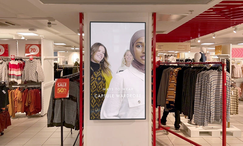 4K Large Format Commercial Displays (65", 75" and 86")
