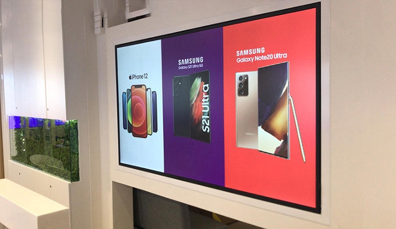 4K Large Format Commercial Displays (65", 75" and 86")