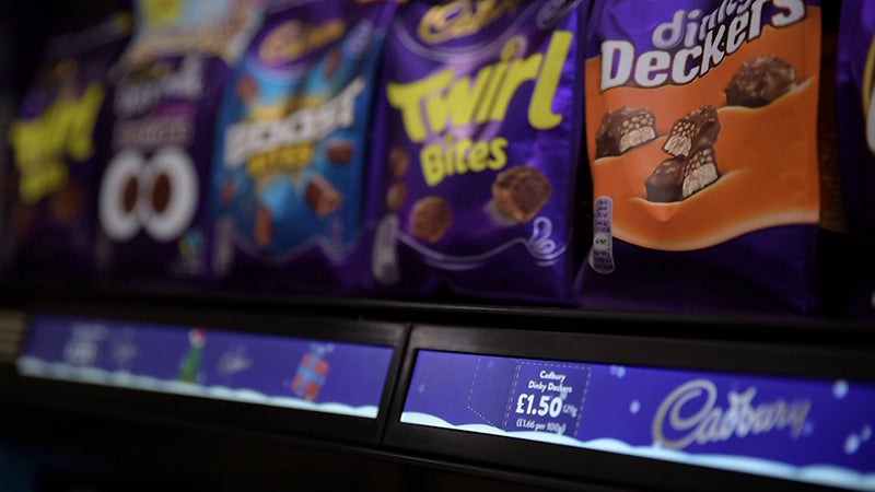 23” Shelf Edge Touch Displays For Advertising