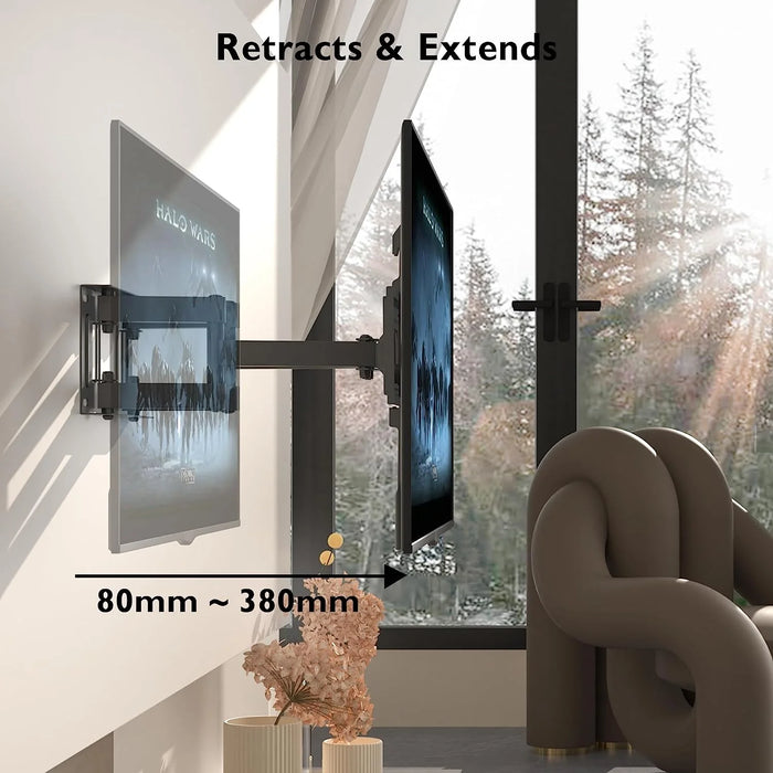 23" - 70" BT Double Arm Full Motion TV Wall Mount