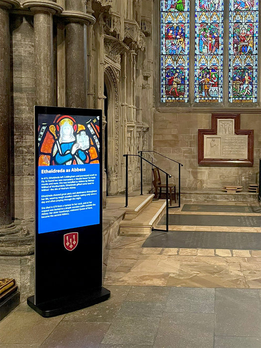 Freestanding Digital Posters - Android Totem Displays