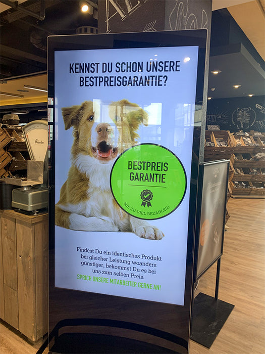Freestanding Digital Posters - Android Totem Displays