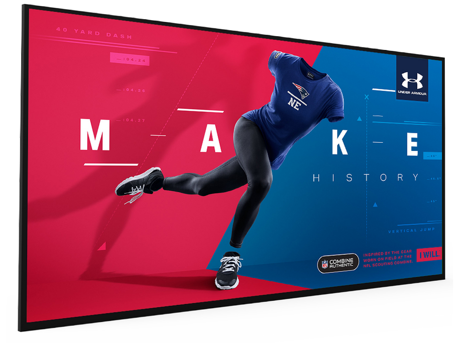High Vibrance Android Advertising Displays