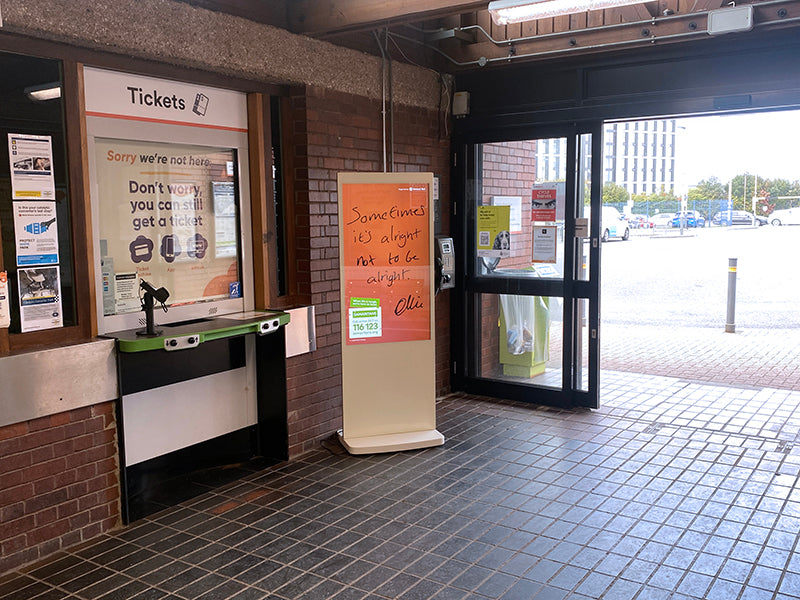 Freestanding Digital Posters - Android Totem Displays
