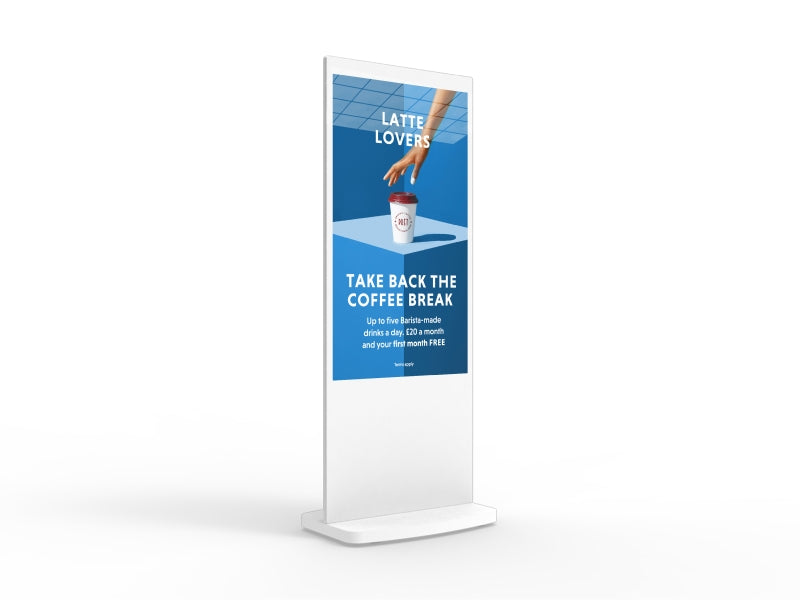 Freestanding Digital Posters - Android Totem Displays