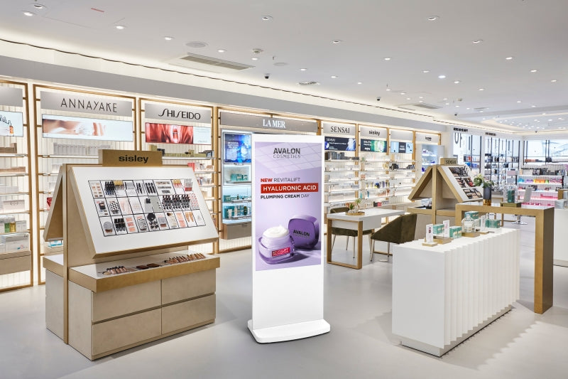 Freestanding Digital Posters - Android Totem Displays