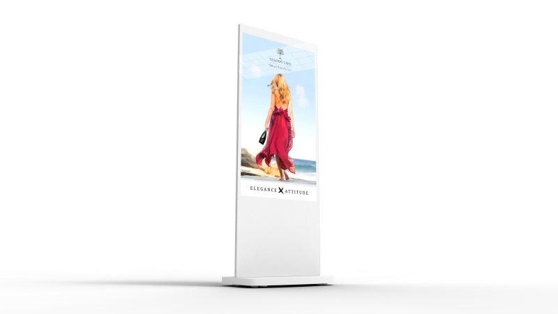 Freestanding Digital Posters - Android Totem Displays