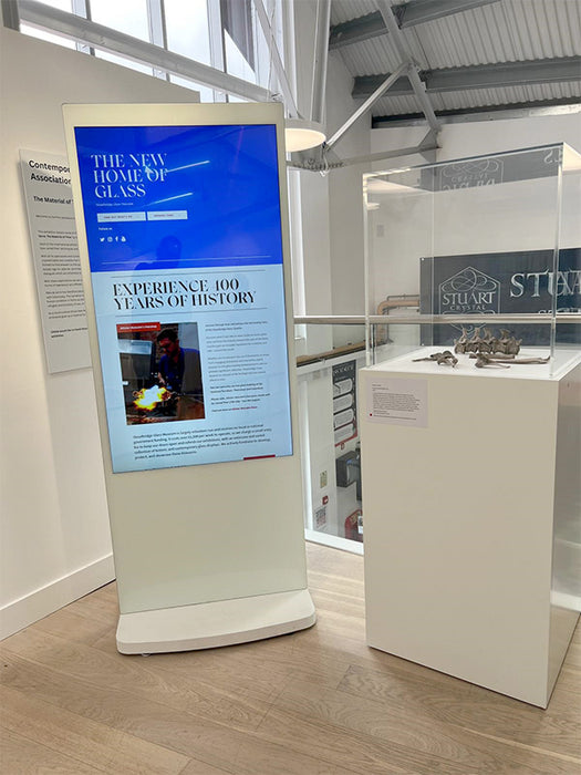Freestanding Digital Posters - Android Totem Displays