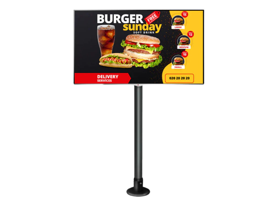 32" to 65" Digital Signage Floor Mounting Bracket