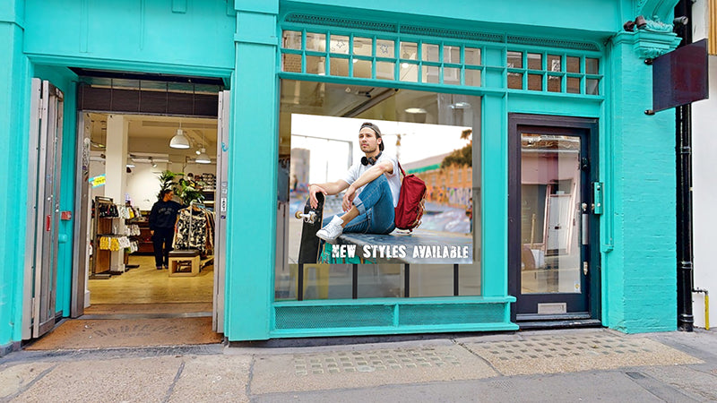 DV-LED All-in-One Window Displays
