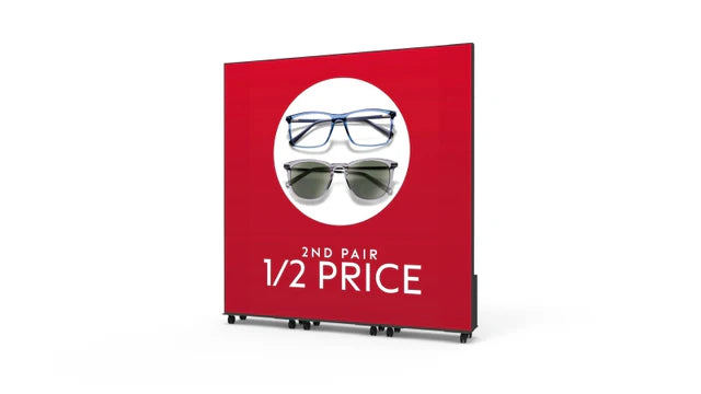 Indoor DV-LED Freestanding Totems