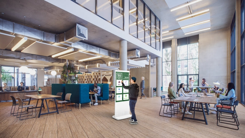 Freestanding PCAP Touch Screen Posters