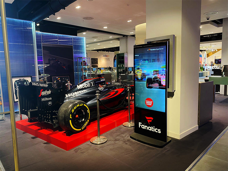 Freestanding PCAP Touch Screen Posters