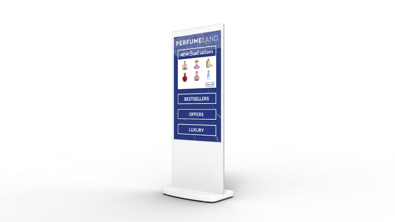 Freestanding PCAP Touch Screen Posters