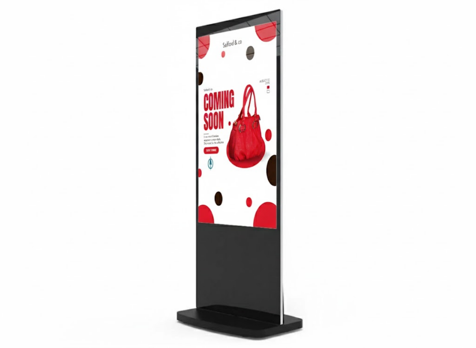 Freestanding Digital Posters - Android Totem Displays