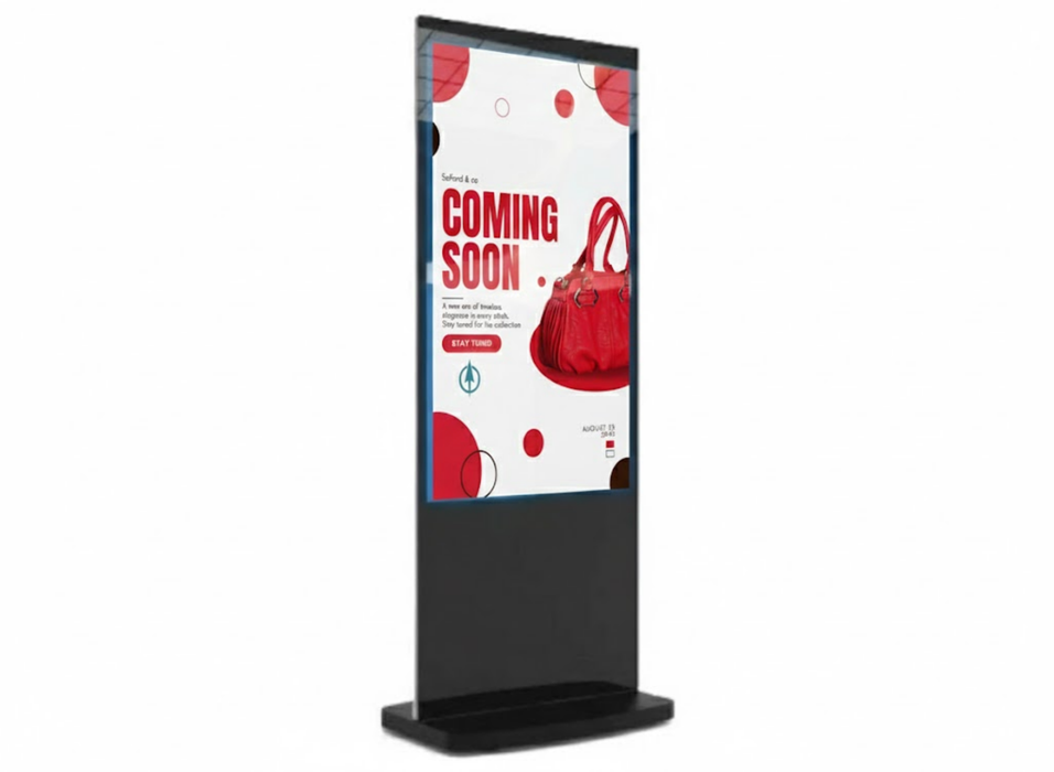 Freestanding Digital Posters - Android Totem Displays