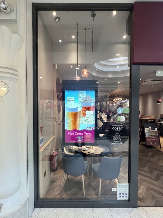Hanging Double-Sided Window Displays