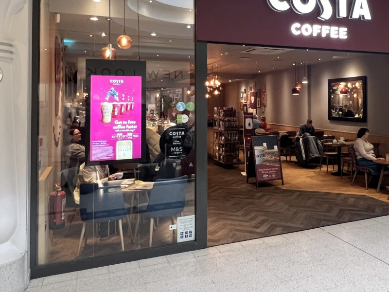 Hanging Double-Sided Window Displays