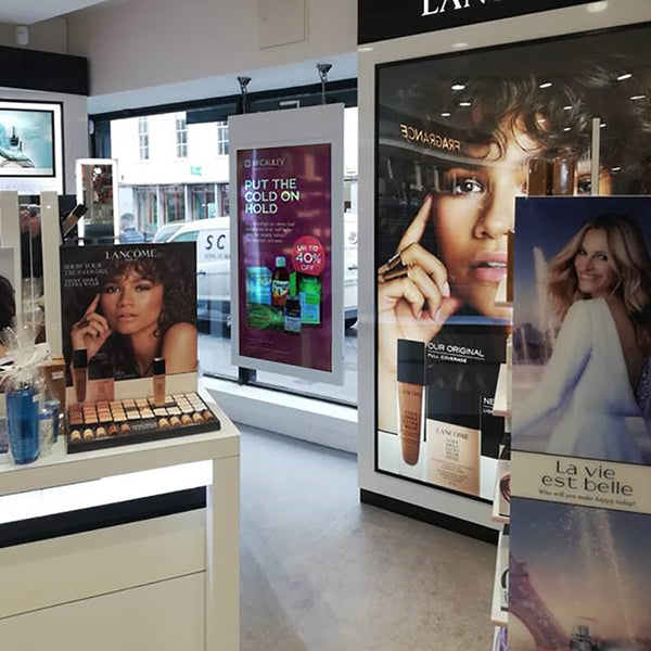 Hanging Double-Sided Window Displays