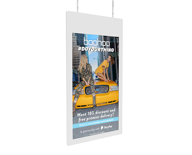 Hanging Double-Sided Window Displays