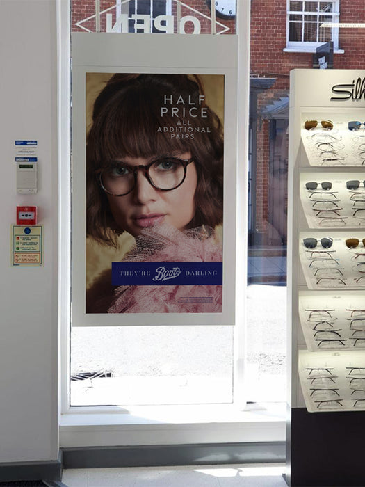 Hanging Double-Sided Window Displays