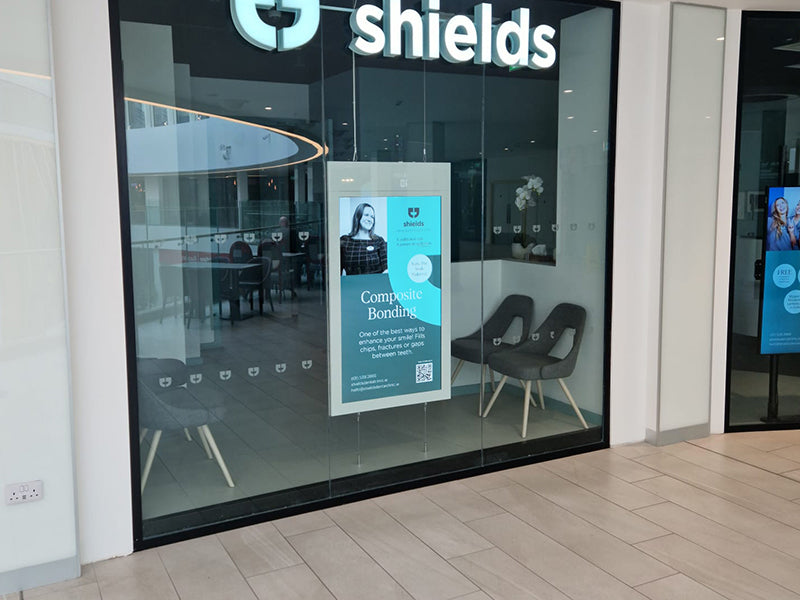 Hanging Double-Sided Window Displays