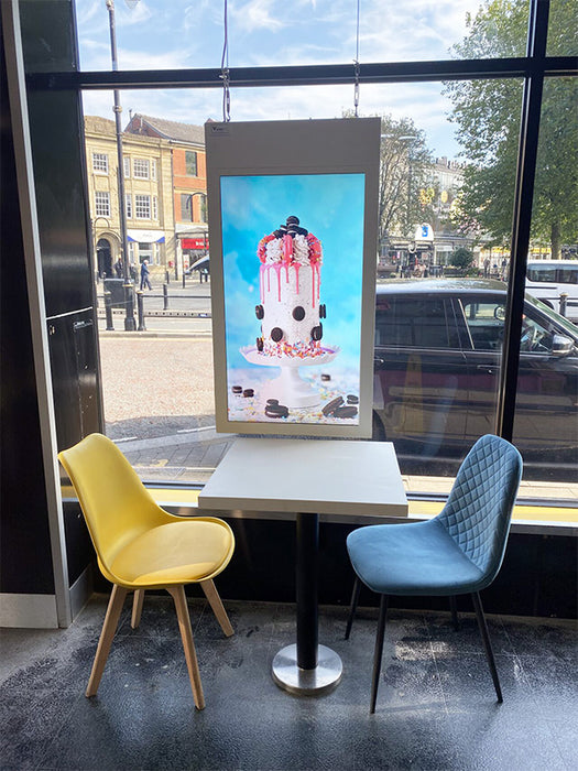 Hanging Double-Sided Window Displays