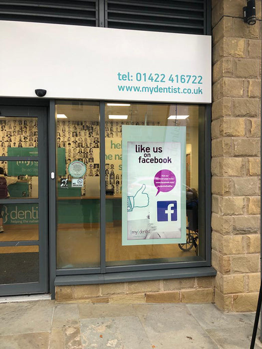 Hanging Double-Sided Window Displays