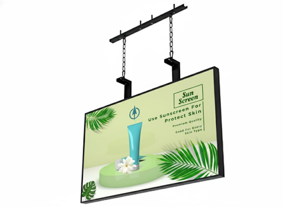 Hanging Ceiling Mount For Shop-Front Advertising
