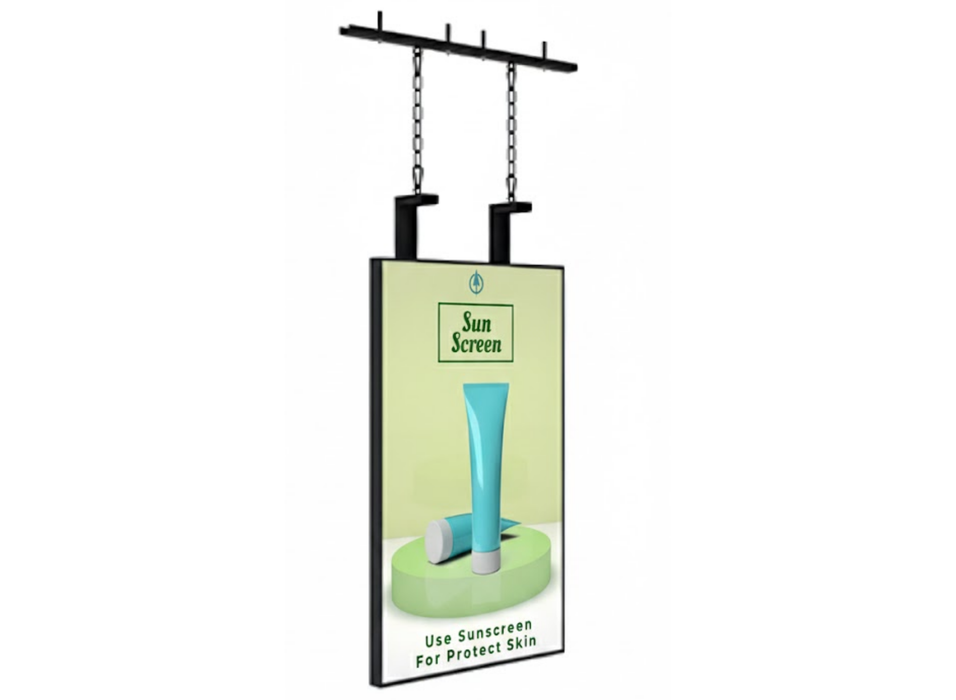 Hanging Ceiling Mount For Shop-Front Advertising