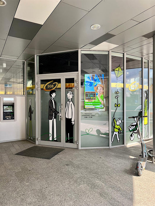 High Vibrance Android Advertising Displays