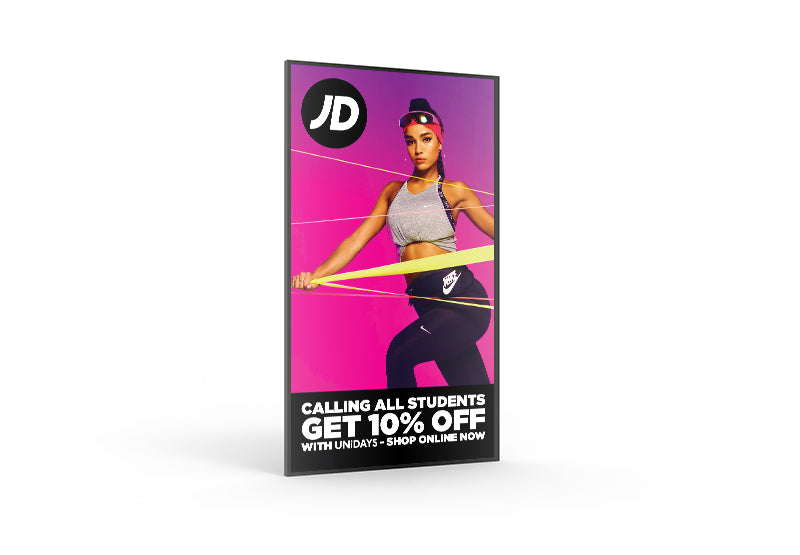 High Vibrance Android Advertising Displays