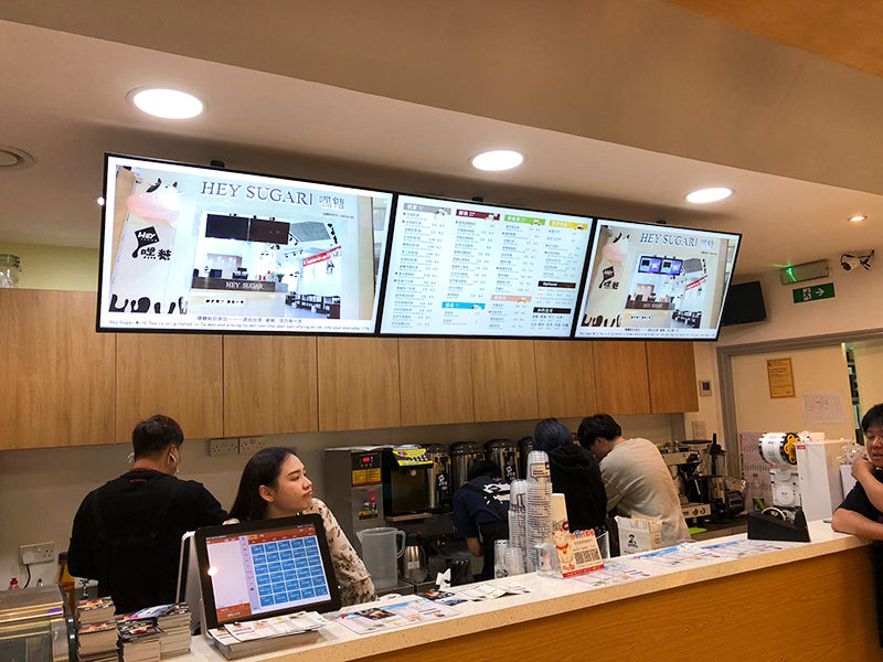 High Vibrance Android Advertising Displays