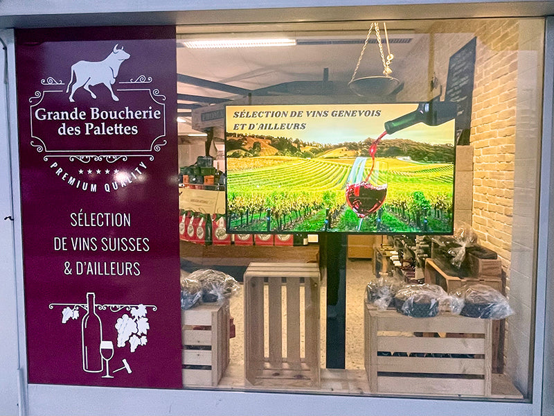 High Vibrance Android Advertising Displays