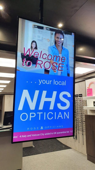 High Vibrance Android Advertising Displays