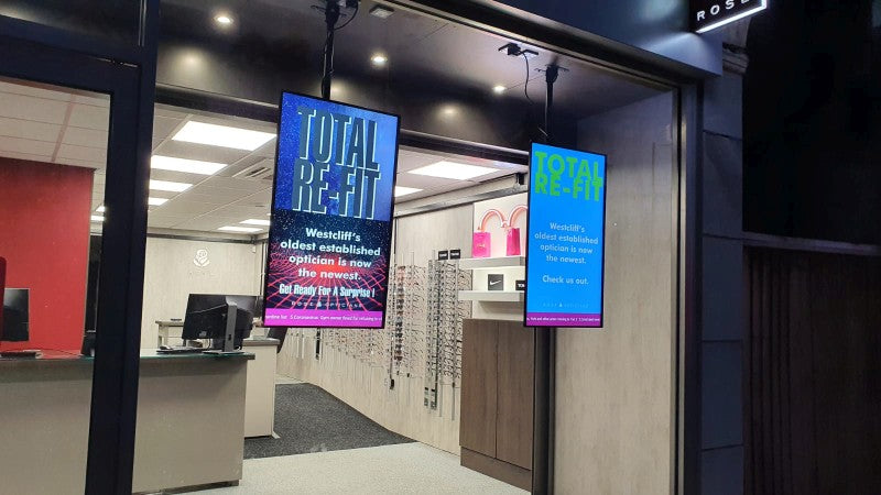 High Vibrance Android Advertising Displays