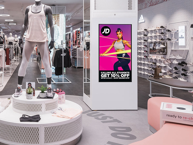 High Vibrance Android Advertising Displays