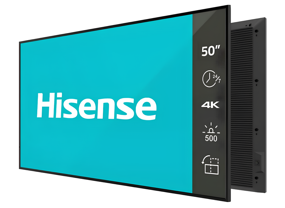 Hisense 50DM66D 50” 4K UHD VA Digital Signage Display